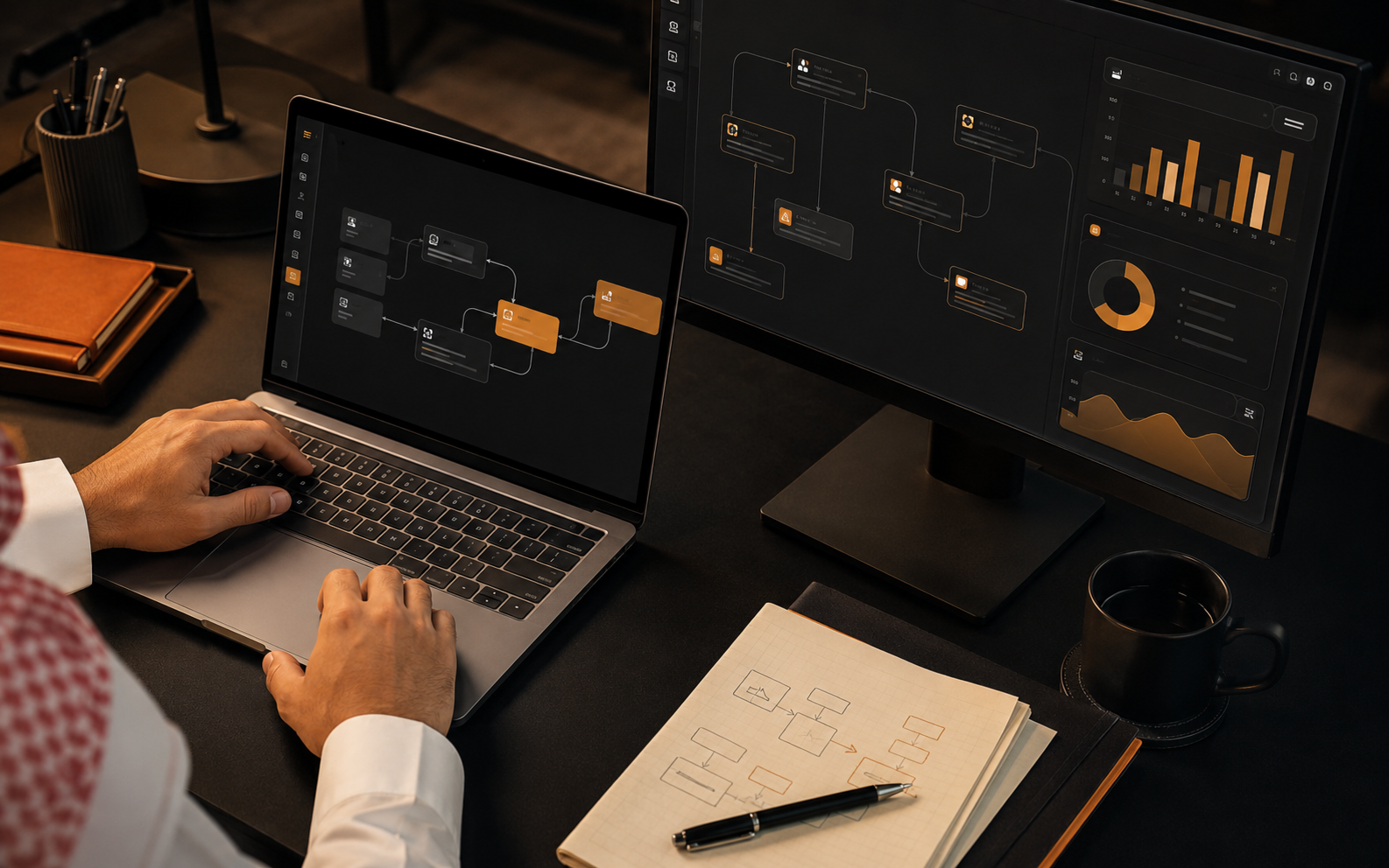 تطبيق ومراجعة مشروع الكورس
